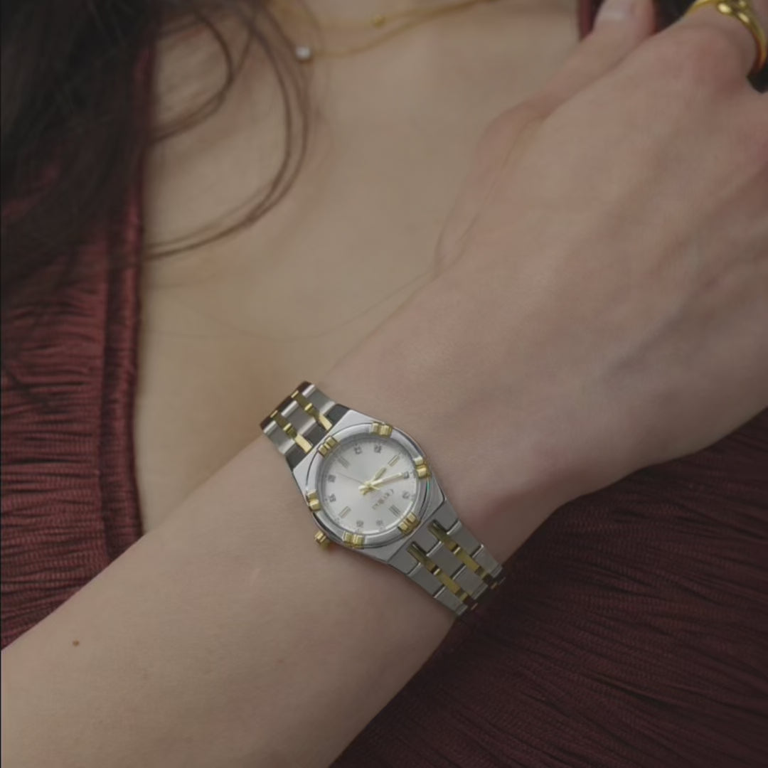 Elara Watch - Two Tone