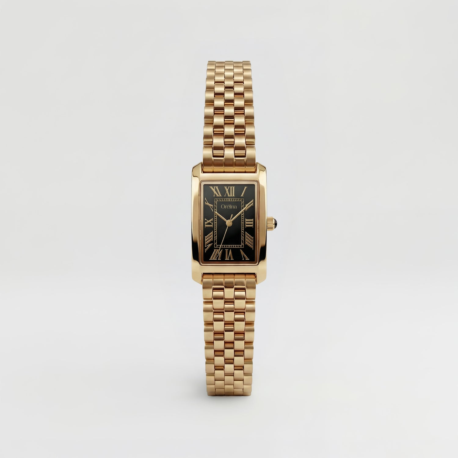 Roselle Watch - Gold Noir